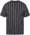 North Latitude 61319 Randig T-Shirt Svart - T-shirts - Stora T-shirts - 2XL-14XL