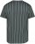 North Latitude 61319 Randig T-Shirt Mörkgrön - T-shirts - Stora T-shirts - 2XL-14XL