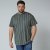 North Latitude 61319 Randig T-Shirt Mörkgrön - T-shirts - Stora T-shirts - 2XL-14XL