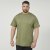 North Latitude 61320 T-Shirt med Ryggtryck Olivgrön - T-shirts - Stora T-shirts - 2XL-14XL