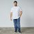 North Latitude 61322 V-ringad T-Shirt Vit - T-shirts - Stora T-shirts - 2XL-14XL