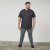 North Latitude 61322 V-ringad T-Shirt Svart - T-shirts - Stora T-shirts - 2XL-14XL
