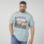 North Latitude 61352 AC/DC T-Shirt Blå - T-shirts - Stora T-shirts - 2XL-14XL