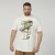 North Latitude 61360 Palm Printed T-Shirt Off White - T-shirts med tryck i stora storlekar - T-shirts med tryck i stora storlekar