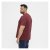 North Latitude T-Shirt O-Neck Bordeaux - T-shirts - Stora T-shirts - 2XL-14XL