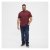 North Latitude T-Shirt O-Neck Bordeaux - T-shirts - Stora T-shirts - 2XL-14XL