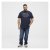 North Latitude Logo T-Shirt Navy - T-shirts - Stora T-shirts - 2XL-14XL