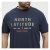 North Latitude Logo T-Shirt Navy - T-shirts - Stora T-shirts - 2XL-14XL