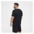 North Latitude Pyjama T-Shirt V-Neck Short Sleeve Black - Pyjamas/Loungewear - Pyjamas för herrar i stora storlekar