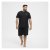 North Latitude Pyjama T-Shirt V-Neck Short Sleeve Black - Pyjamas/Loungewear - Pyjamas för herrar i stora storlekar