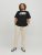 Jack & Jones Logan T-Shirt Black - T-shirts - Stora T-shirts - 2XL-14XL