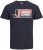 Jack & Jones Logan T-Shirt Navy - T-shirts - Stora T-shirts - 2XL-14XL