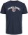 Jack & Jones Ounce T-Shirt Navy - T-shirts - Stora T-shirts - 2XL-14XL