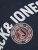 Jack & Jones Ounce T-Shirt Navy - T-shirts - Stora T-shirts - 2XL-14XL