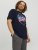 Jack & Jones Codyy T-Shirt Navy - T-shirts - Stora T-shirts - 2XL-14XL