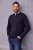 JP1880 Henley T-Shirt Long Sleeve Black TALL - HERRKLÄDER MT-6XLT - Kläder för långa män