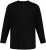 JP1880 Henley T-Shirt Long Sleeve Black TALL - HERRKLÄDER MT-6XLT - Kläder för långa män