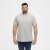 North Latitude T-Shirt O-Neck Grey Melange TALL - TALL T-shirts - T-Shirts för Långa Män
