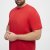 North Latitude T-Shirt O-Neck Red TALL - TALL T-shirts - T-Shirts för Långa Män