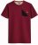 Motley Denim Milan T-shirt Röd - T-shirts - Stora T-shirts - 2XL-14XL