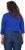Ulla Popken Versatile Surplice Wrap Tie Hem Bolero Top Cobalt Blue - T-shirts - 