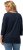 Ulla Popken City Name Graphic Tee Navy - Tryckta T-shirts för dam i stora storlekar - 