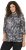 Ulla Popken Mesh Butterfly Wing Layered Tee Black - T-shirts - 