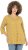Ulla Popken Graphic Print Pleated 3/4 Sleeve Tee Mocha Brown - T-shirts - 