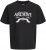 Jack & Jones Dover Denim O-Neck T-Shirt Black - T-shirts - Stora T-shirts - 2XL-14XL