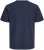 Jack & Jones College Logo Crew Neck T-Shirt Blue - T-shirts - Stora T-shirts - 2XL-14XL