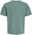 Jack & Jones College Logo Crew Neck T-Shirt Turquoise - T-shirts - Stora T-shirts - 2XL-14XL