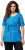 Ulla Popken Paisley A-Line Short Sleeve Tee Sapphire Blue - Tryckta T-shirts för dam i stora storlekar - 