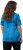 Ulla Popken Paisley A-Line Short Sleeve Tee Sapphire Blue - Tryckta T-shirts för dam i stora storlekar - 