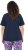 Ulla Popken Shell Picker Club Short Sleeve Graphic Tee Navy - Tryckta T-shirts för dam i stora storlekar - 