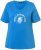 Ulla Popken Shell Picker Club Short Sleeve Graphic Tee Teal Blue - DAMKLÄDER 40-66 - 