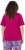 Ulla Popken Shell Picker Club Short Sleeve Graphic Tee Magnolia Red - Tryckta T-shirts för dam i stora storlekar - 