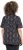Ulla Popken Snake Print V-Neck Tee Graphite Grey - Tryckta T-shirts för dam i stora storlekar - 