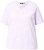 Ulla Popken Abstract Animal Print Short Sleeve Tee Lavender - Tryckta T-shirts för dam i stora storlekar - 
