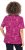 Ulla Popken Abstract Animal Print Short Sleeve Tee Magnolia Red - Tryckta T-shirts för dam i stora storlekar - 