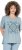 Ulla Popken Paisley Short Sleeve Graphic Tee Light Moss Green - Tryckta T-shirts för dam i stora storlekar - 