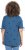 Ulla Popken Bow Print Split Sleeve Tee Indigo Denim - Tryckta T-shirts för dam i stora storlekar - 