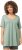 Ulla Popken Essential Front Pleat Tee Light Moss Green - T-shirts - 