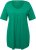Ulla Popken Essential Front Pleat Tee Emerald Green - T-shirts - 
