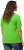 Ulla Popken Piping Accent Functional UVP 50+ Stretch Knit Top Light Green - T-shirts - 