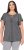 Ulla Popken Wing Sleeve V-Neck Tee Graphite Grey - T-shirts - 