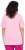 Ulla Popken Essential Round Neck Stretch Tee Pink - T-shirts - 