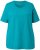 Ulla Popken Essential Round Neck Stretch Tee Teal - T-shirts - 