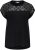 Only Carmakoma Flake Top Black - Toppar - 