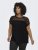 Only Carmakoma Flake Top Black - Toppar - 