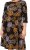 Scandinavian Caramel Flower Petals Dress Lavender and Orange - DAMKLÄDER 40-66 - 